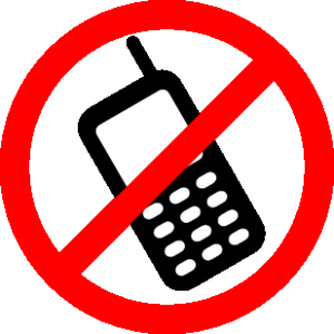 Telefonams mokykloje –ne!